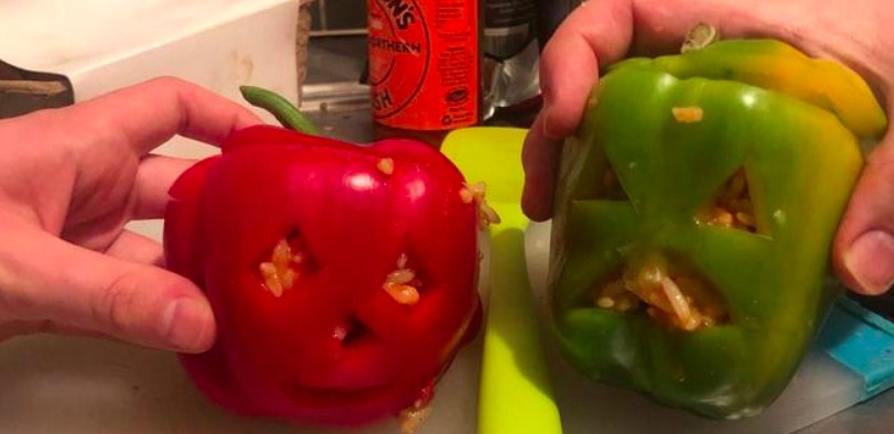 raw spooky peppers